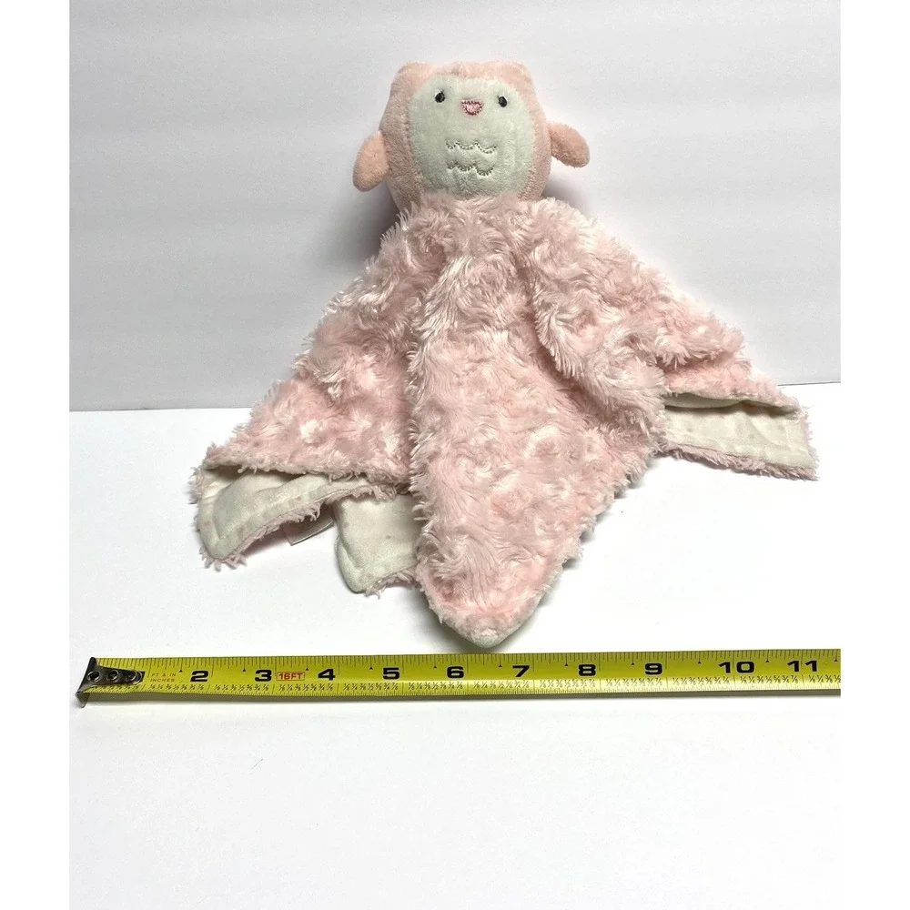 Carters Just One You Plush PINK OWL Baby Security Blanket Lovey Fuzzy 2021